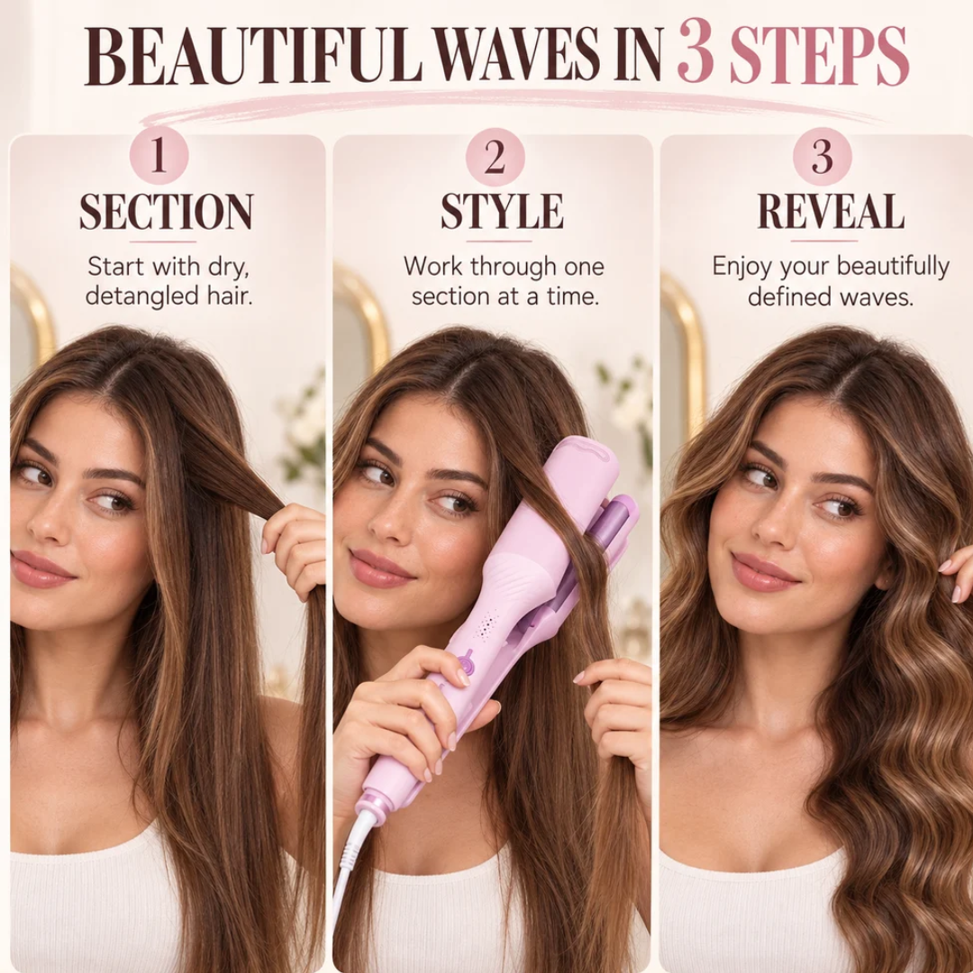 WaveWhisper Hair Waver
